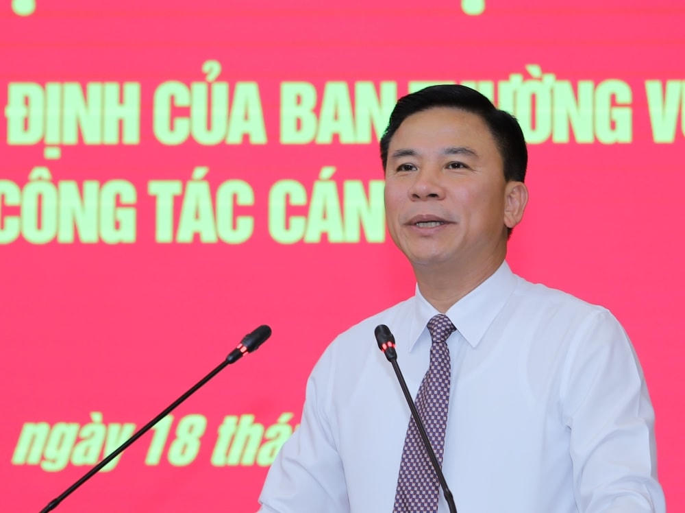 Ông Đỗ Trọng Hưng, Bí thư Tỉnh uỷ Thanh Hoá phát biểu tại hội nghị.