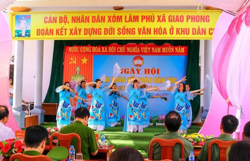 Phong trào văn hoá văn nghệ tại Giao Phong ngày một phát triển.  