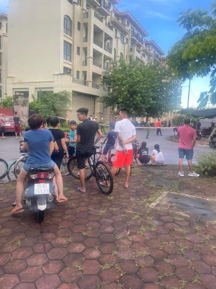 Hiện trường vụ án được lực lượng Công an phong toả.
