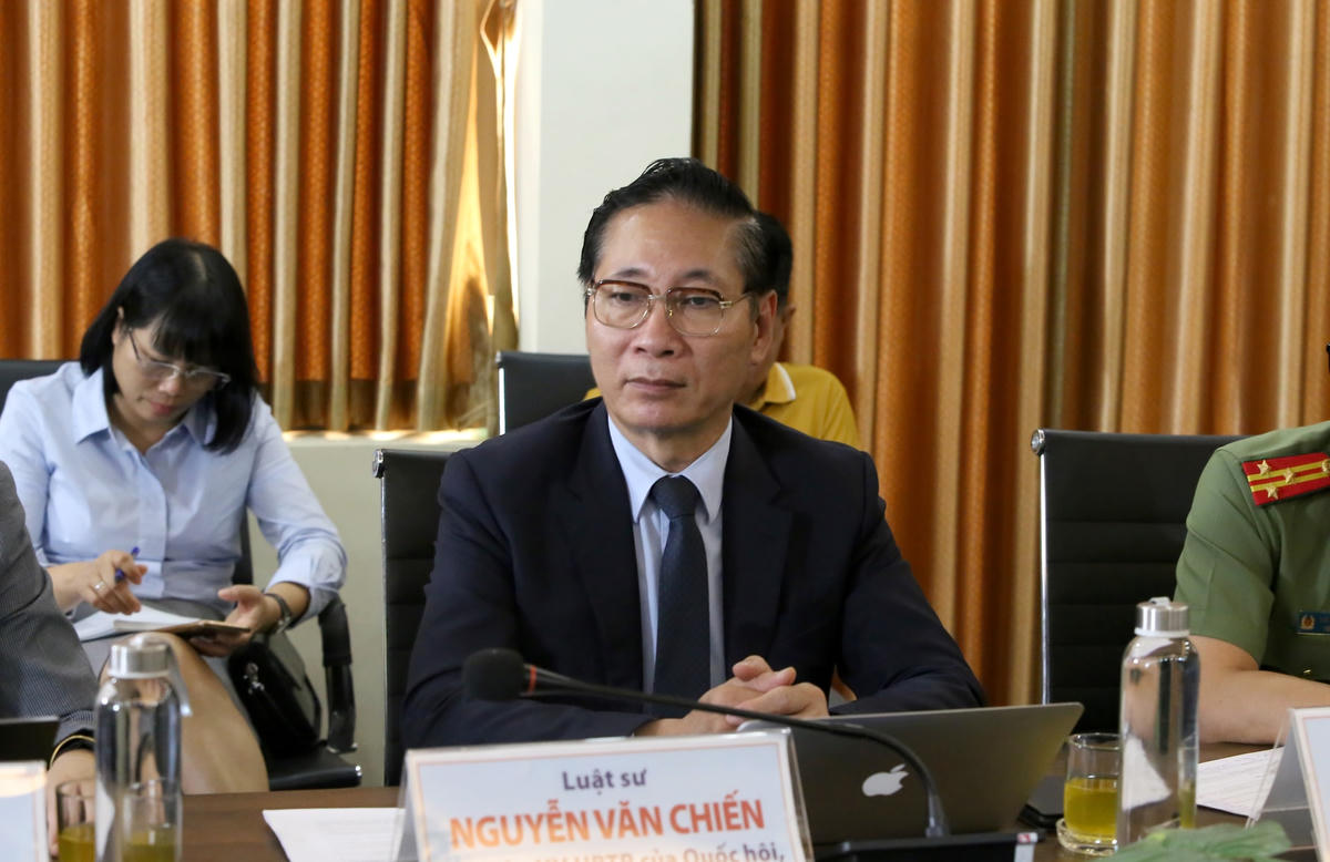 Luật sư Nguyễn Văn Chiến. Ảnh: Lê Khánh.