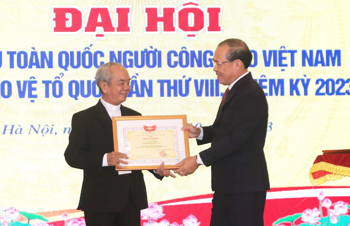 Đại hội Đại biểu toàn quốc Người Công giáo Việt Nam xây dựng và bảo vệ Tổ quốc lần thứ VIII thành công tốt đẹp