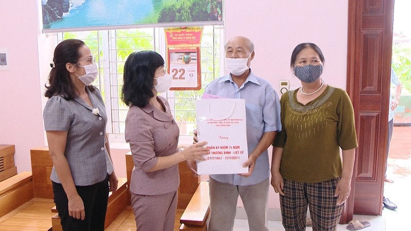 Quảng Ninh dự kiến tặng 17.429 suất quà nhân dịp kỷ niệm 75 năm ngày Thương binh - Liệt sỹ.