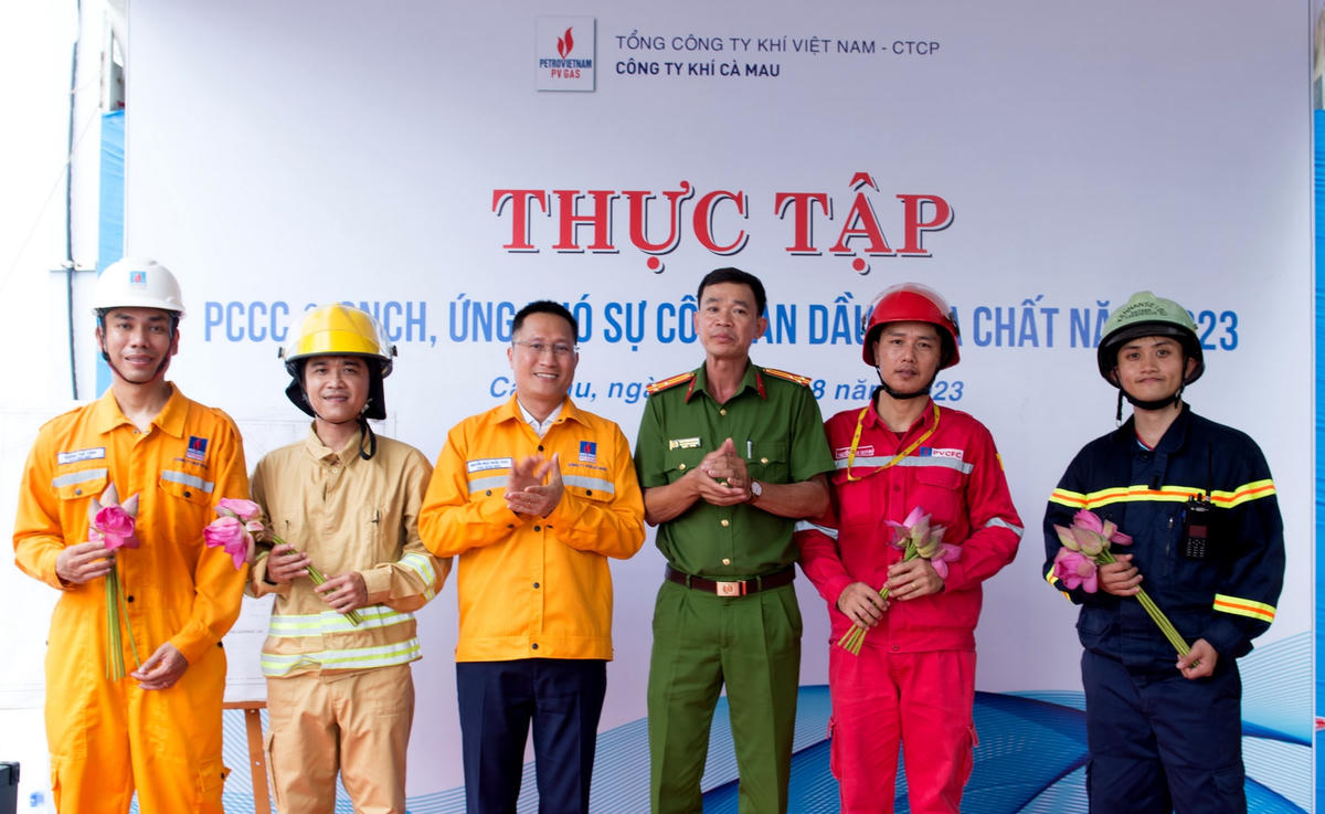 Chúc mừng các lực lượng tham gia thực tập phương án phối hợp năm 2023.