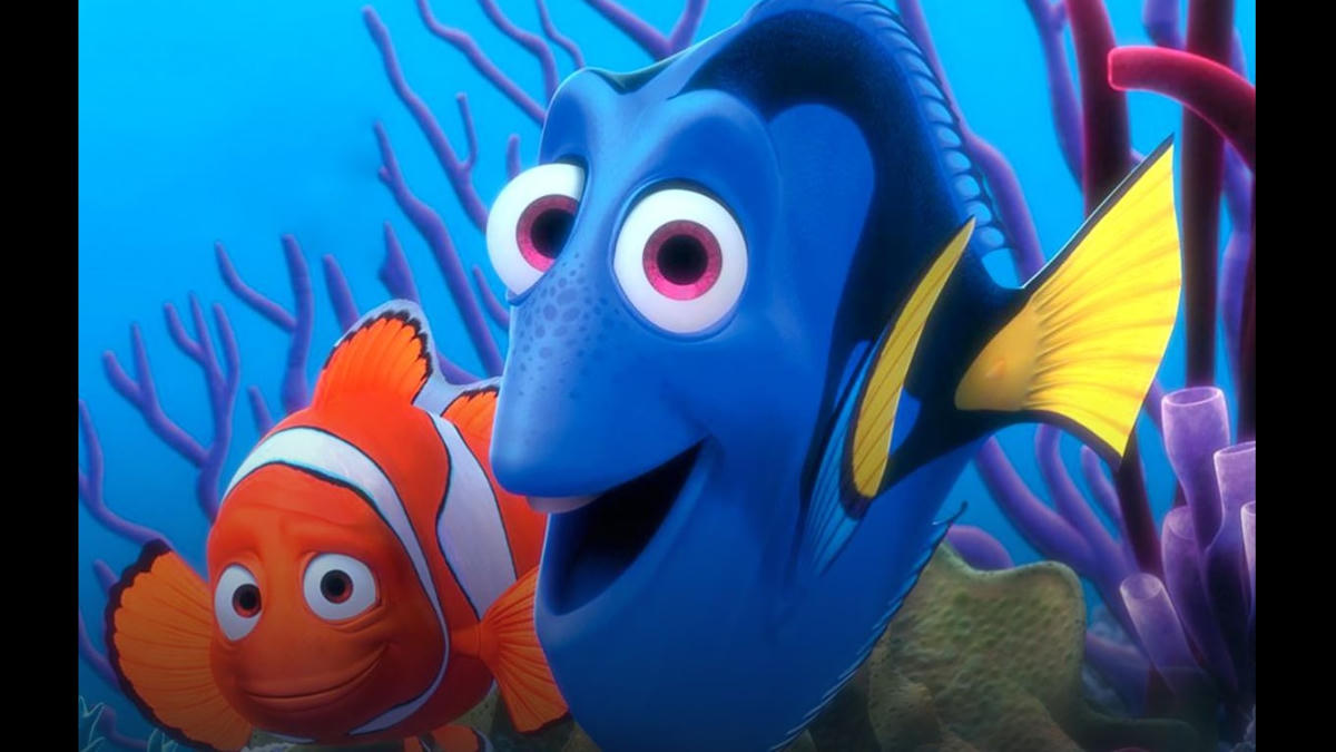 Một cảnh trong phim "Đi tìm Nemo".