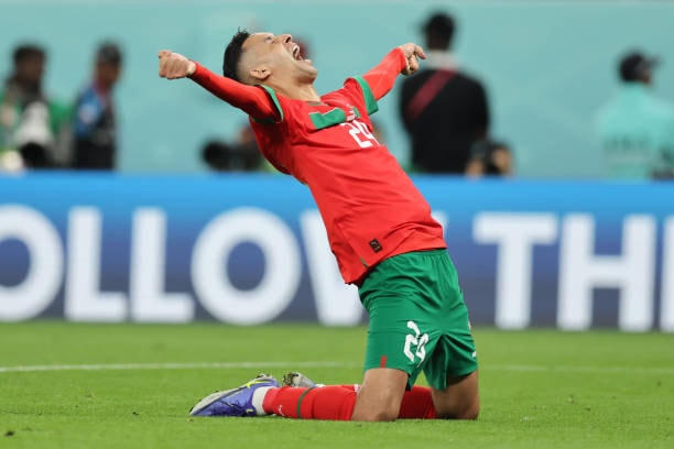 Sự tiếc nuối của các cầu thủ Bồ Đào Nha trước khung thành Morocco