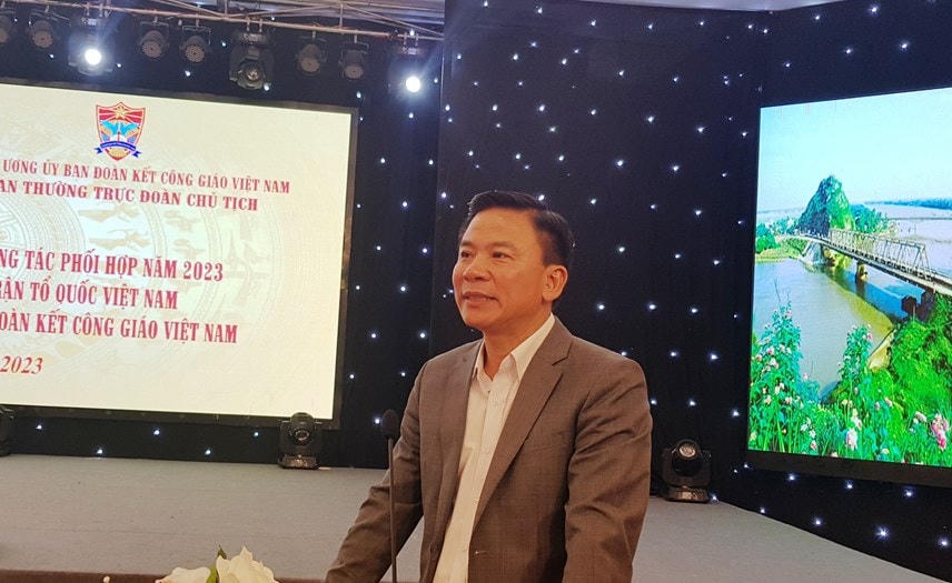 Đồng bào Công giáo góp phần hiện thực hóa khát vọng của đất nước 