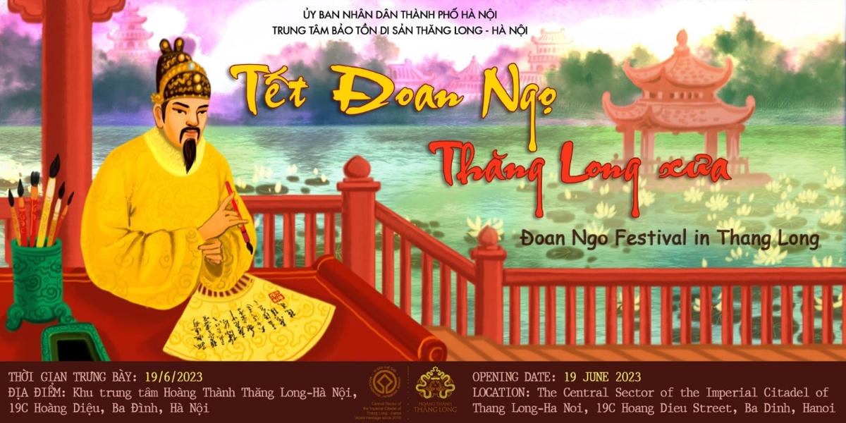 Tái hiện Tết Đoan Ngọ năm 2023.