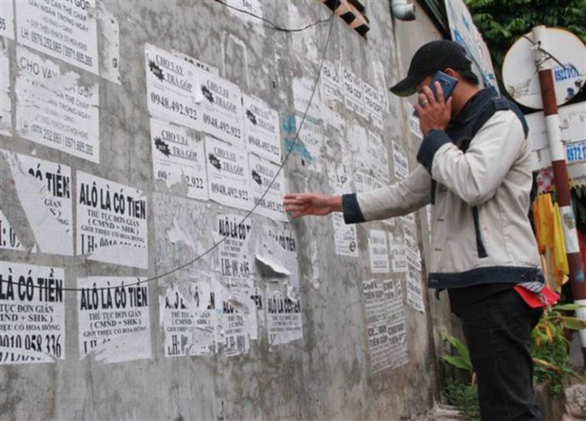 Tín dụng đen vẫn bủa vây người lao động.