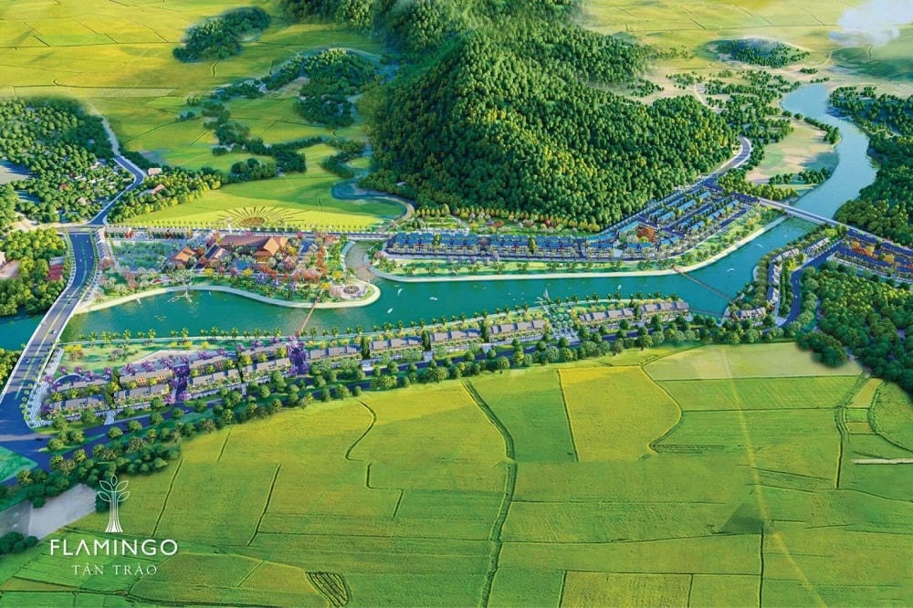 Dự án Flamingo Tân Trào bên dòng sông Phó Đáy hứa hẹn là điểm sáng du lịch văn hoá Tuyên Quang.
