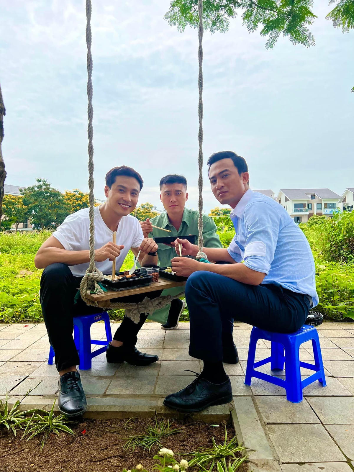 Hậu trường phim "Đấu trí". 
