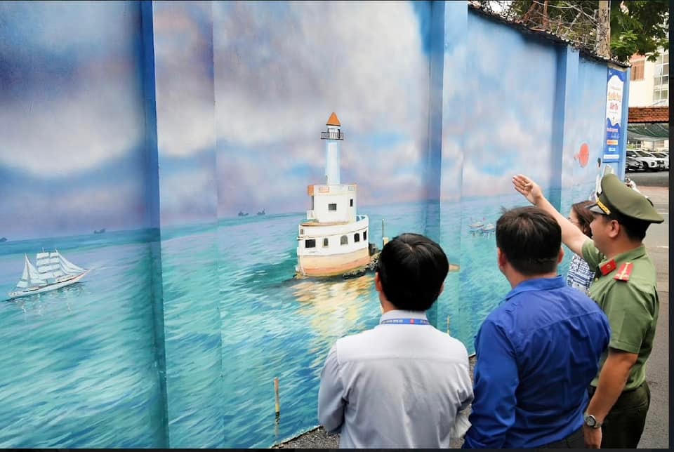 TP HCM khánh thành công trình hẻm bích họa 'Việt Nam tươi đẹp'