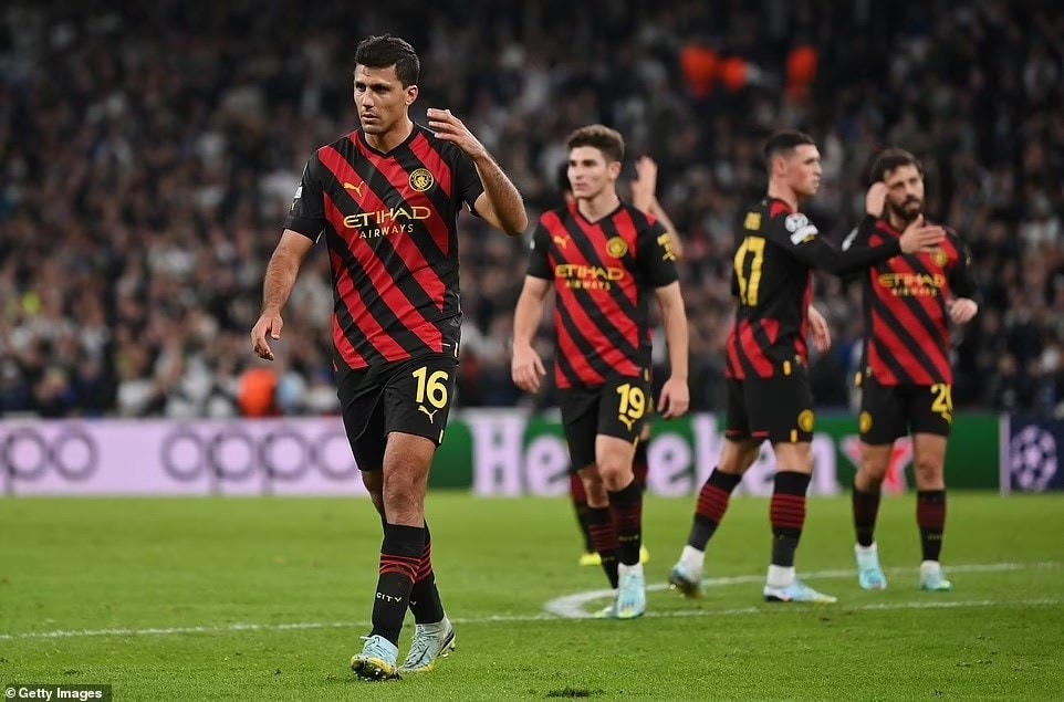 Man City giành vé đầu tiên vào vòng 1/8 Champions League. (Nguồn: Getty Images).