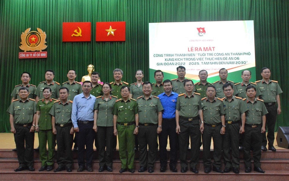 Quang cảnh lễ ra mắt công trình.