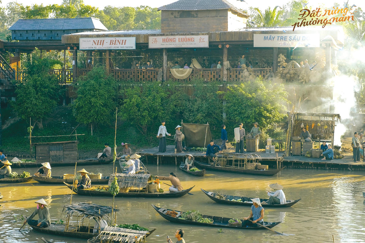 Hình ảnh trong phim "Đất rừng phương Nam".  