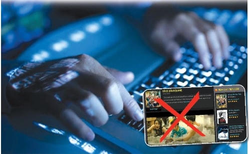 Vi phạm bản quyền trên không gian mạng ngày càng phổ biến.