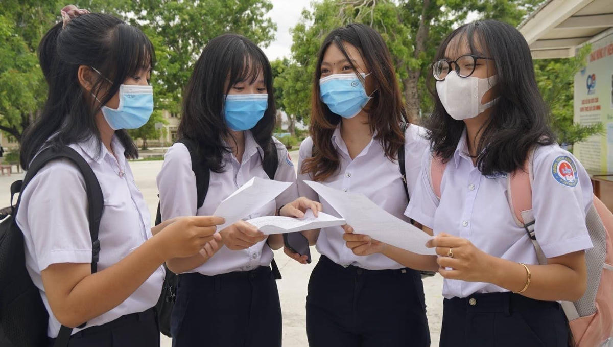 Thí sinh thi vào lớp 10 tại TPHCM năm 2022.
