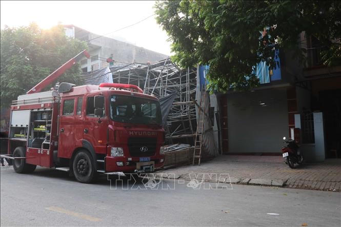 Hiện trường vụ tai nạn. Ảnh: Thái Hùng/TTXVN