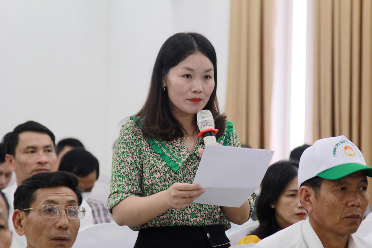 Bà Lê Thị Hằng.