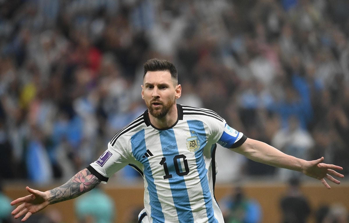 Sự tỏa sáng của Messi. Ảnh: Reuters.