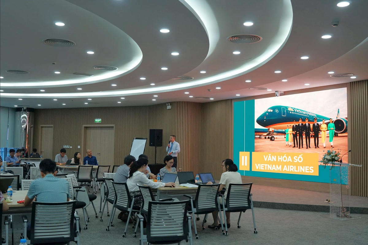 Ảnh 2_Đào tạo Văn hóa số tại VNA