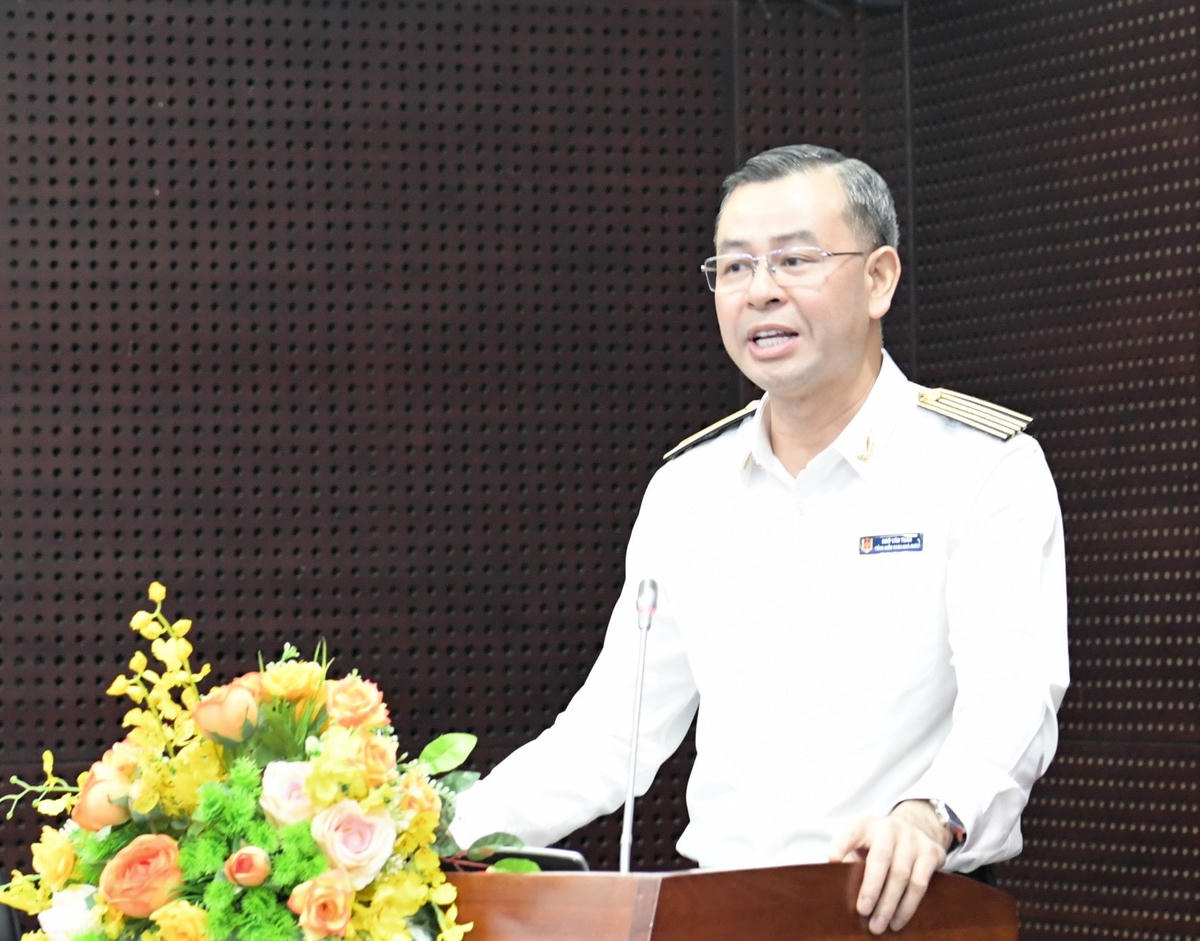 Tổng Kiểm toán nhà nước  Ngô Văn Tuấn phát biểu khai mạc