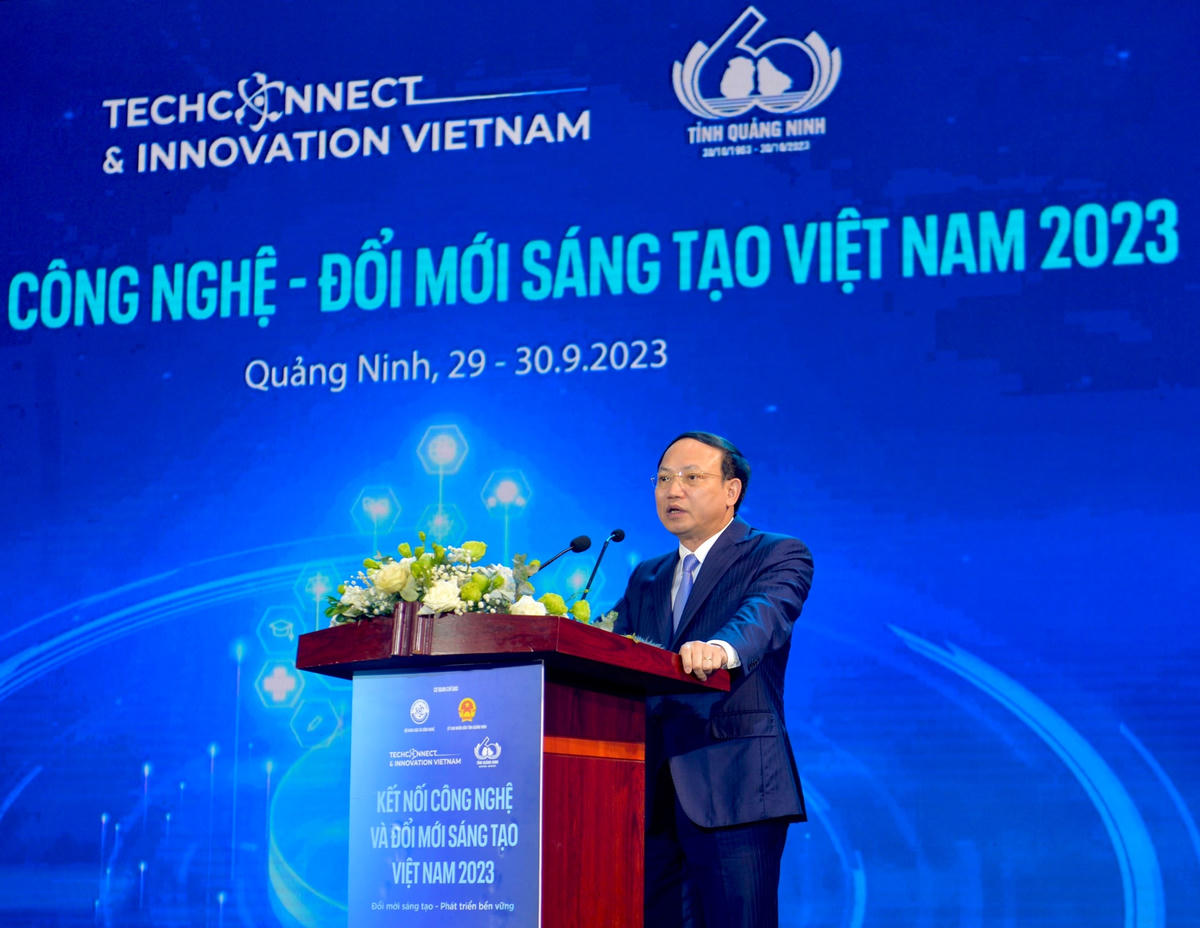 Bí thư Tỉnh ủy Quảng Ninh Nguyễn Xuân Ký phát biểu tại lễ khai mạc.