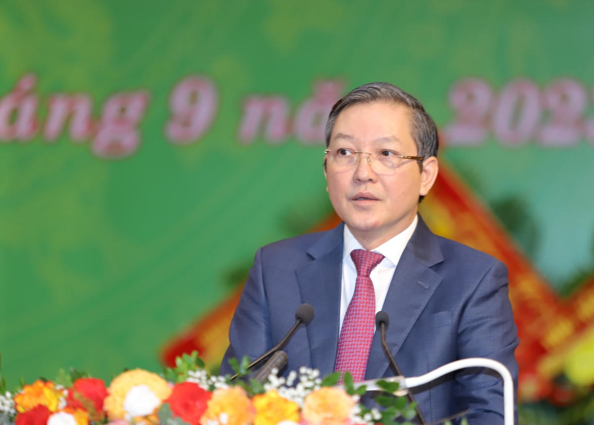 Ông Lương Quốc Đoàn, Chủ tịch Trung ương HND Việt Nam gợi mở một số vấn đề mà HND tỉnh Thanh Hóa cần quan tâm trong nhiệm kỳ tới.