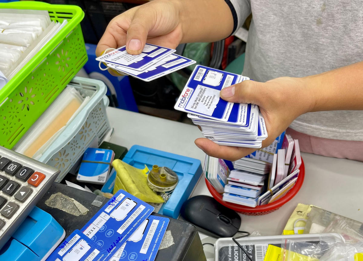 Sim rác vẫn tràn lan bất chấp các quy định của Nhà nước và các bên liên quan. (Ảnh minh hoạ).