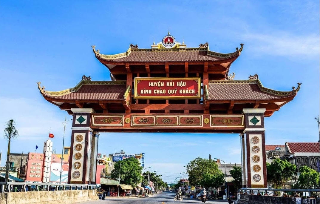 Hải Hậu-huyện có đến 13 xã, thị trấn thuộc diện phải sắp xếp.