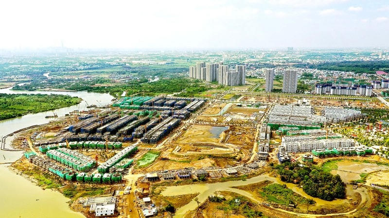 Một trong những dự án lớn nằm dọc theo đường Vành đai 3, TPHCM.