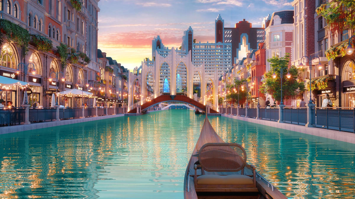 Những cây cầu tại Canal District hấp dẫn du khách bằng vẻ đẹp tinh tế và giàu thẩm mỹ.