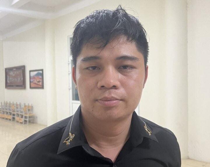 Trương Việt Hùng bị bắt giữ sau hơn 24 giờ gây án. Ảnh: Công an thành phố Hà Nội.