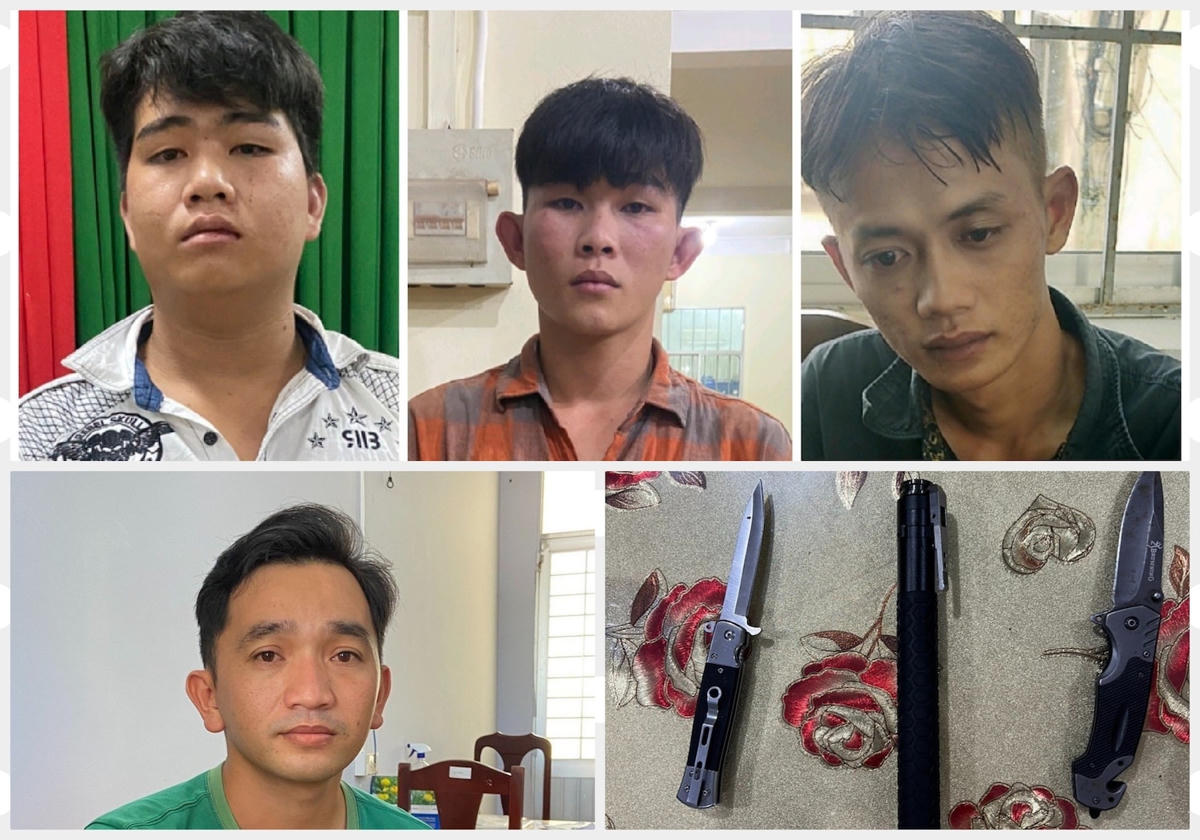 Các đối tượng và hung khí.