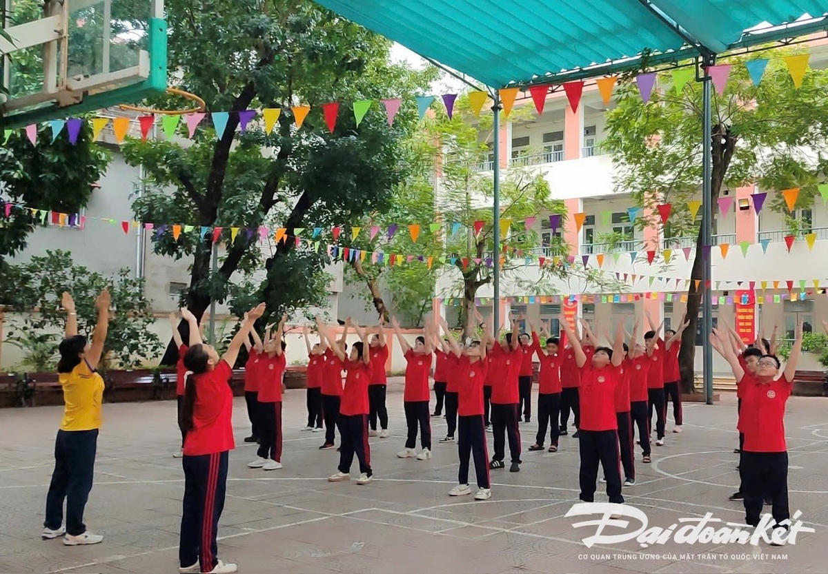 Học sinh Trường THCS Ba Đìn