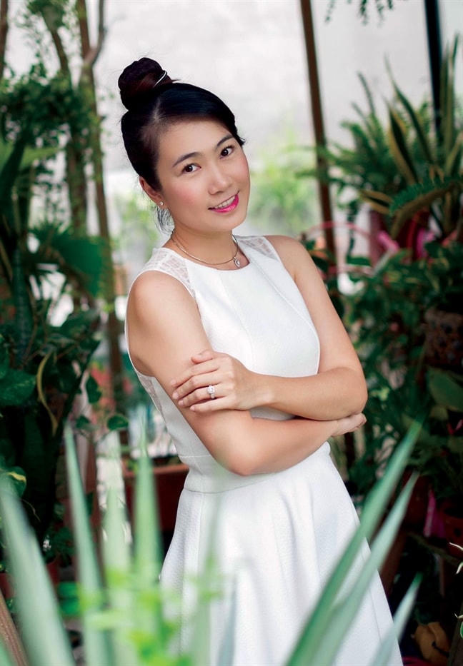 Thanh Thảo Hugo xuất hiện trong chương trình "Tay trái, tay phải". 