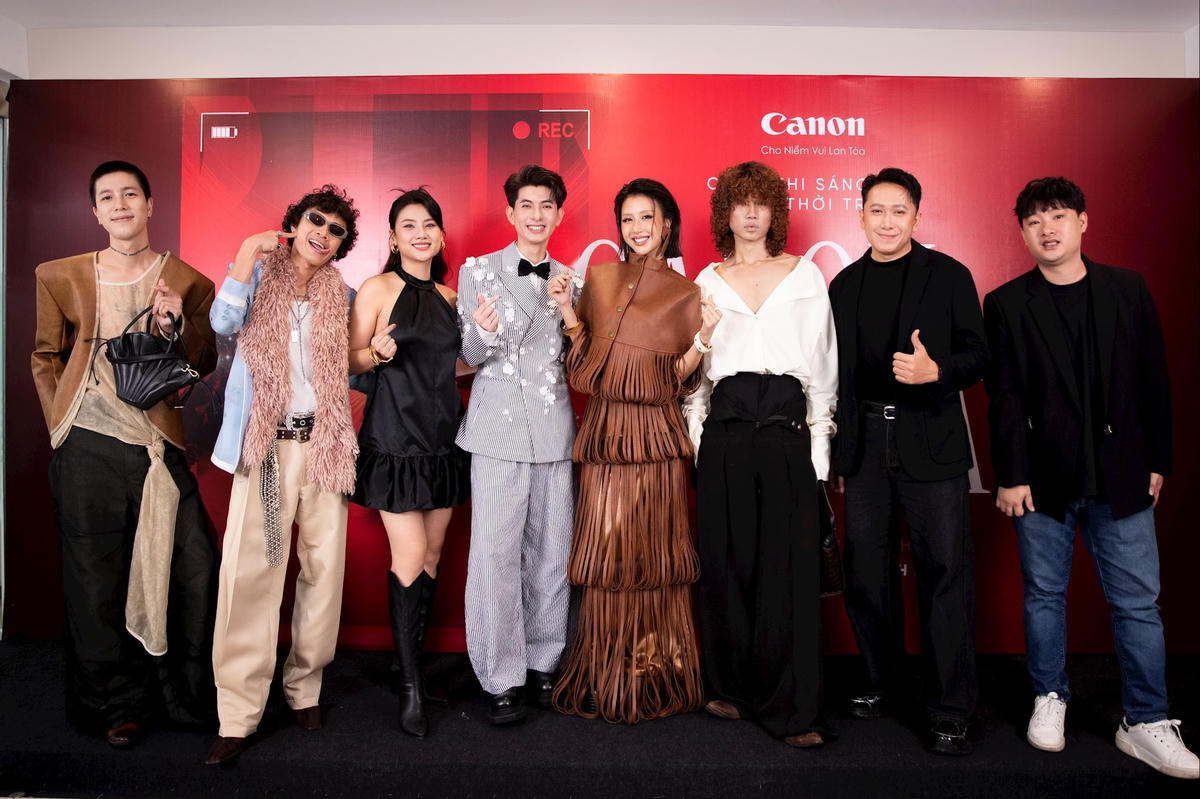 Dàn Mentor của Canon Fashion Runway