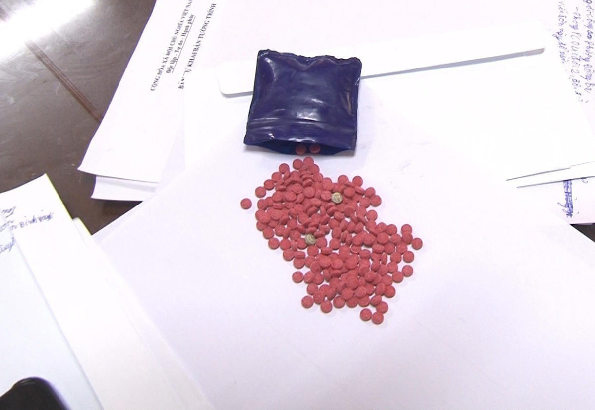 Tang vật vụ án.