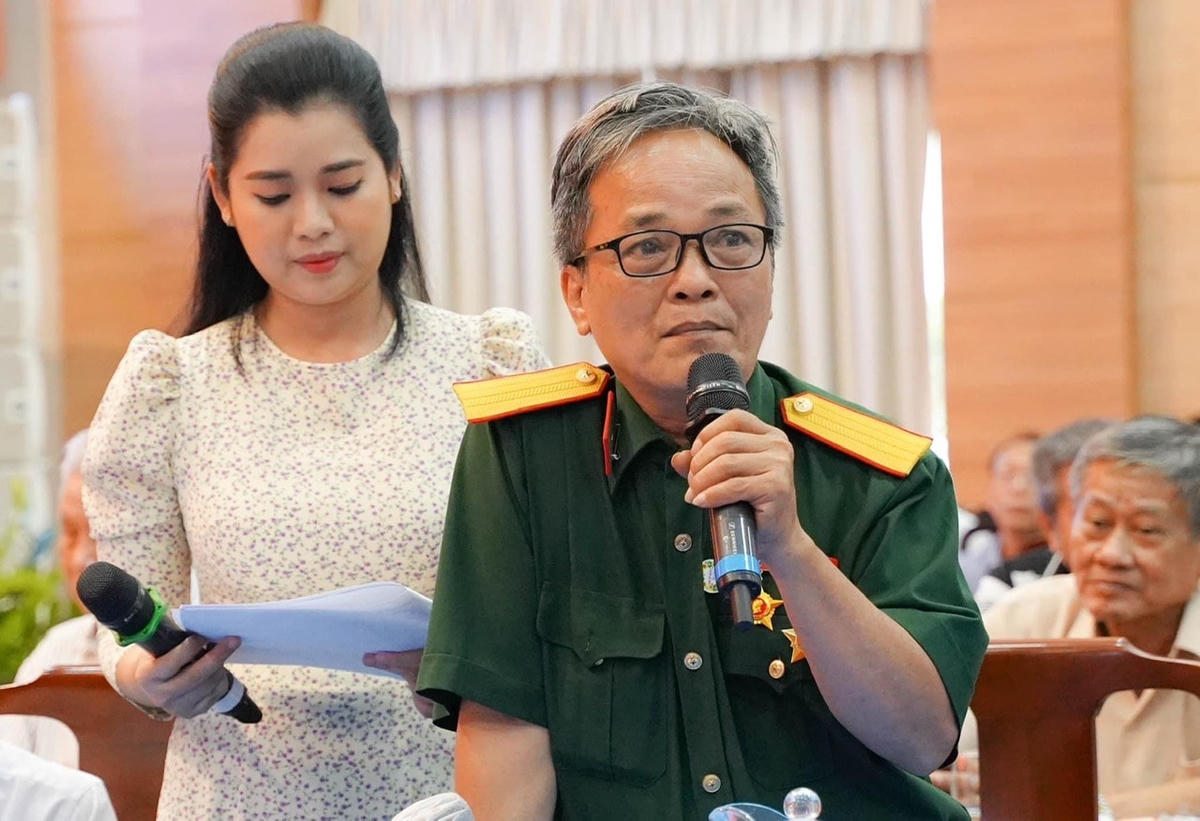 Thương binh Trần Ngọc Nam Kể về cuộc sống và những hoạt động của mình.