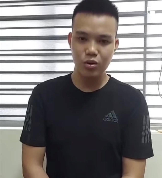 Phạm Minh Tuấn tại cơ quan điều tra.
