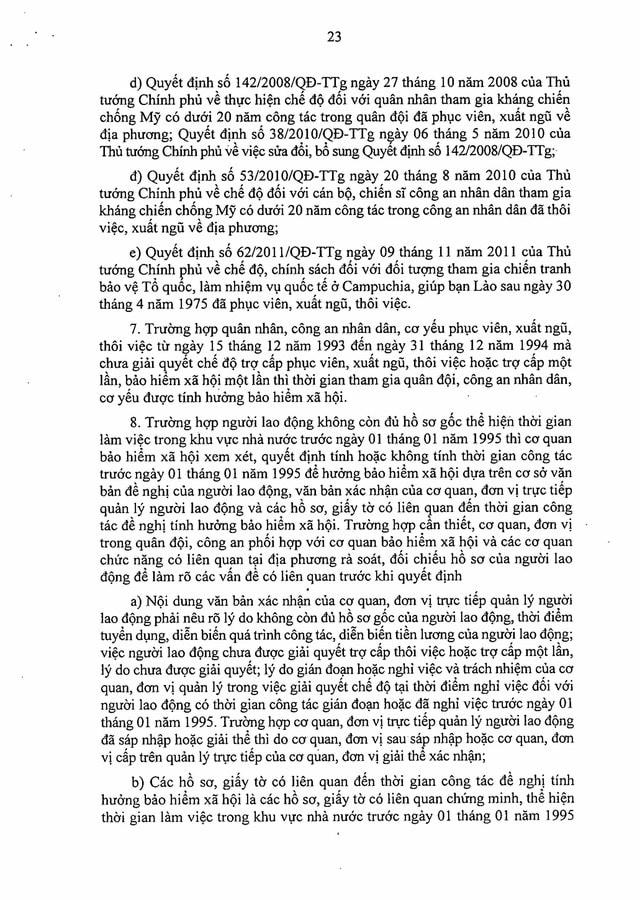 Nghị định 157/2025/NĐ-CP: Quy định mới về lương hưu, lộ trình nghỉ hưu, trợ cấp... đối với quân nhân, Công an, dân quân thường trực- Ảnh 23.