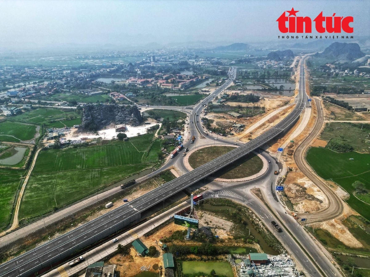 Cao tốc Mai Sơn - QL45 đi qua 2 tỉnh Ninh Bình - Thanh Hóa.
