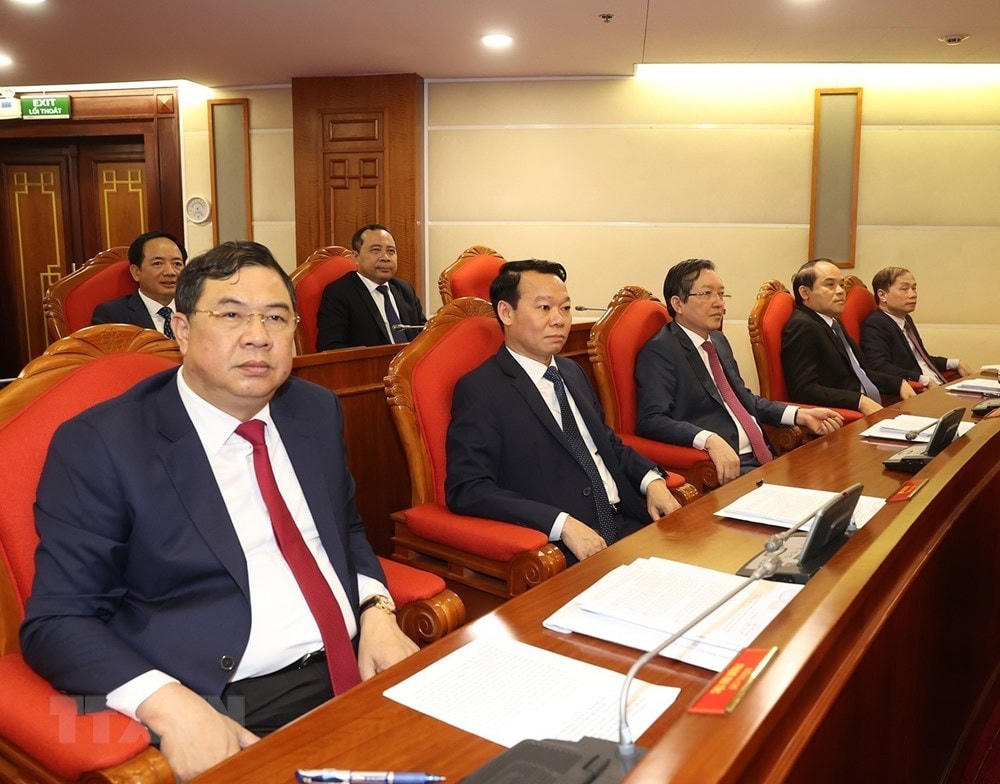 Các đại biểu dự bế mạc hội nghị. (Ảnh: Trí Dũng/TTXVN).