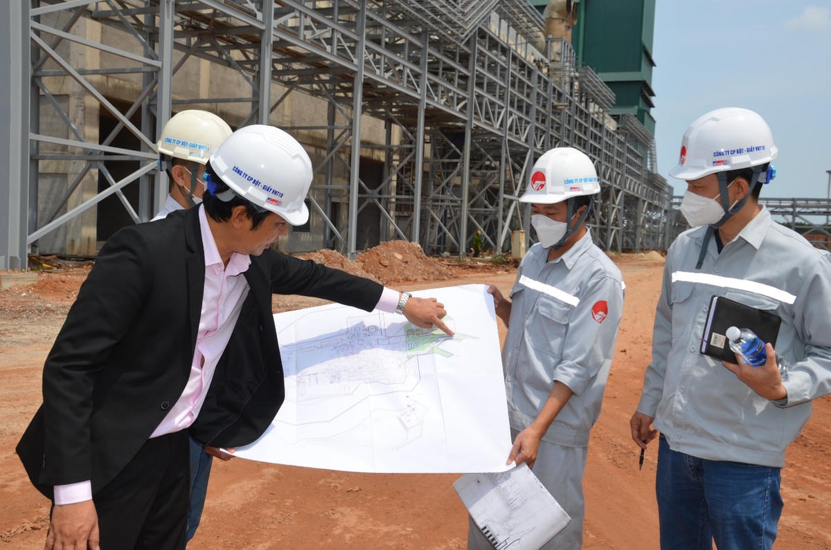 Nhà máy Bột – Giấy VNT 19 rất chú trọng công tác đào tạo cho người lao động.