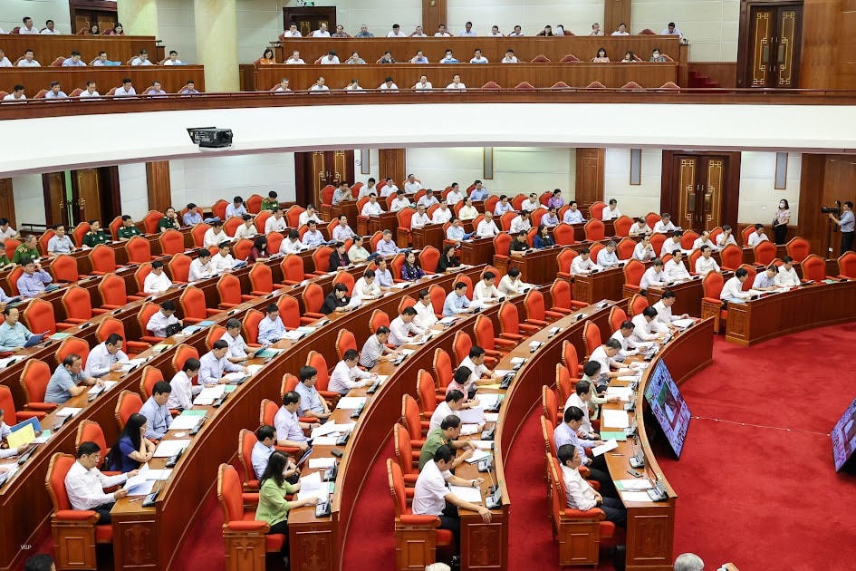 Các đại biểu tham dự hội nghị.