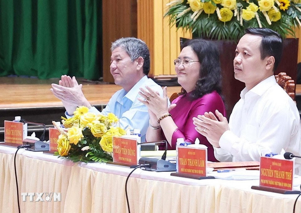 Tổng Bí thư Tô Lâm làm việc với Tỉnh ủy Bến Tre, Trà Vinh và Vĩnh Long