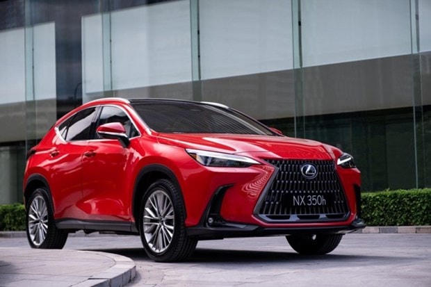 Dòng xe Lexus NX350.  