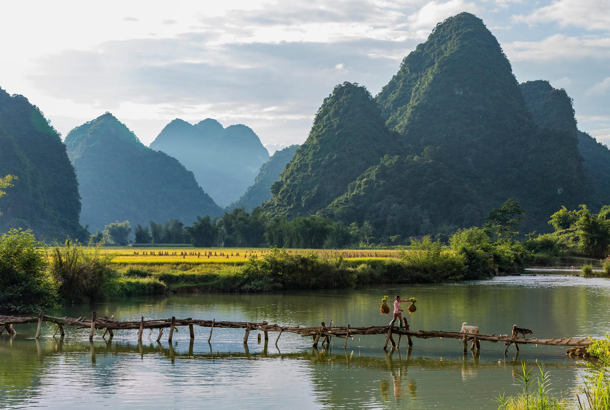 Chiều Thu tại Cao Bằng.