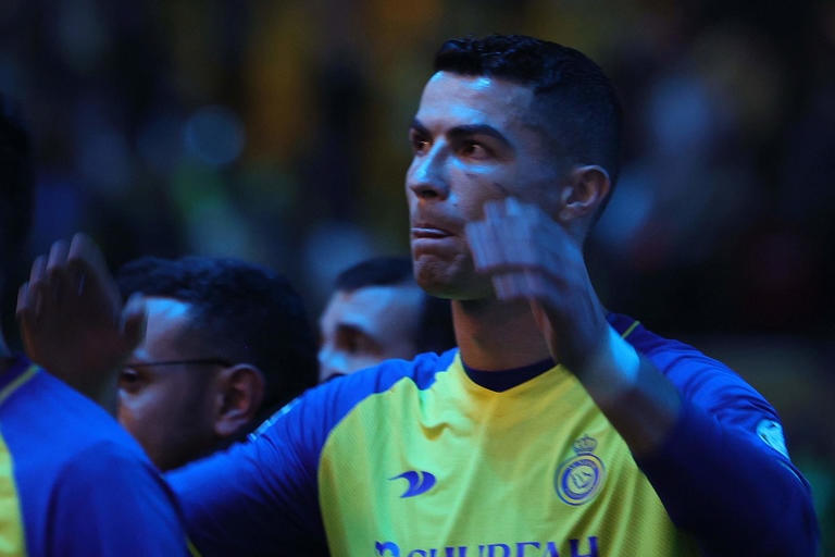 Ronaldo chưa thể hiện được nhiều ở Al Nassr. Ảnh: AFP.