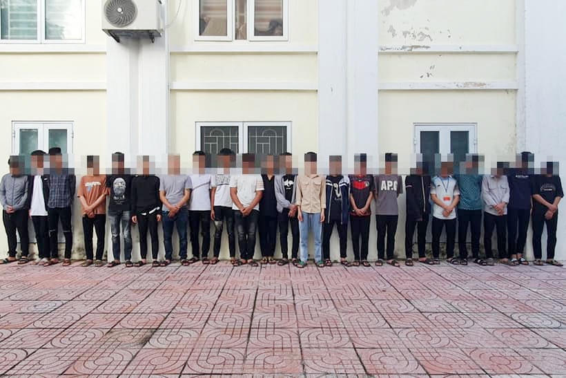 Nhóm đối tượng trong đường dây phần lớn là học sinh.
