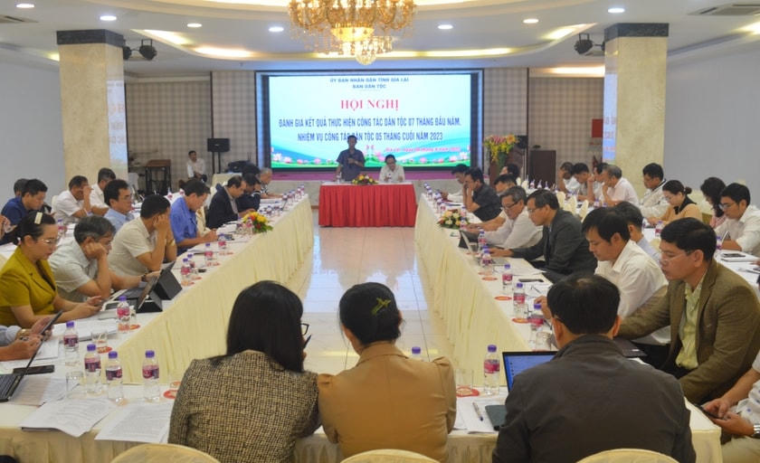 Các đại biểu tham dự hội nghị.